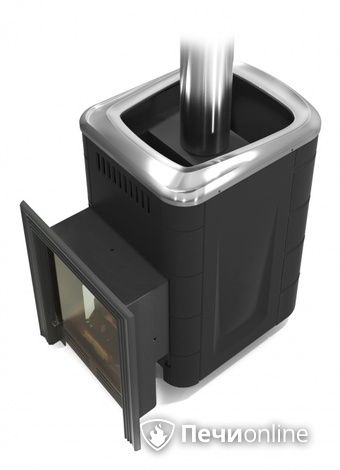 Печь для бани на газу TMF Уренгой Мини 2018 Inox БСЭ антрацит в Красноуфимске